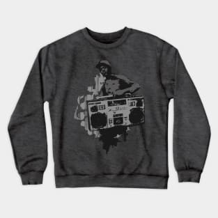 BoomBox Kid Gray Crewneck Sweatshirt